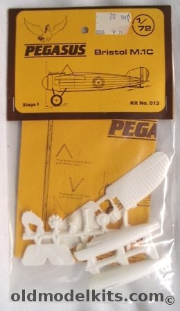 Pegasus 1/72 Bristol M.1C (M-1C) - Bagged, 013 plastic model kit